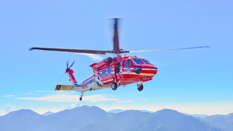 黑鷹進駐松山機場　空勤總隊強化北臺灣空中救援能量