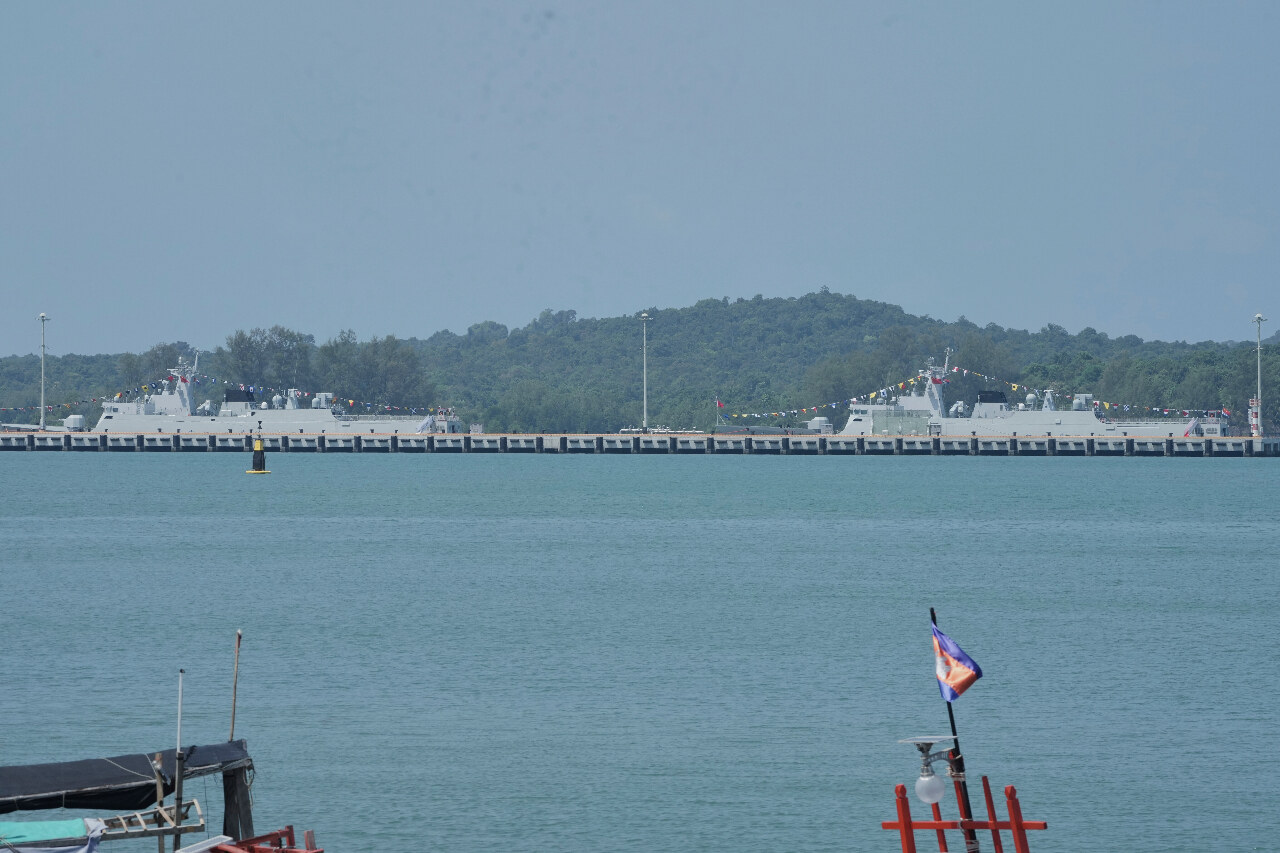 中資雲壤海軍基地擴建完工 中柬舉行聯合軍演