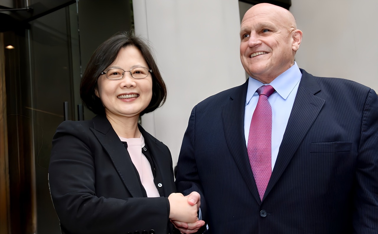 蔡英文：阿米塔吉對台美關係貢獻  將永遠被記得