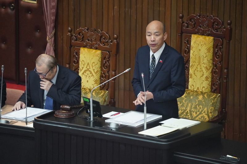 民進黨團譴責周萬來3度缺席司委會 韓國瑜引憲法稱無列席義務