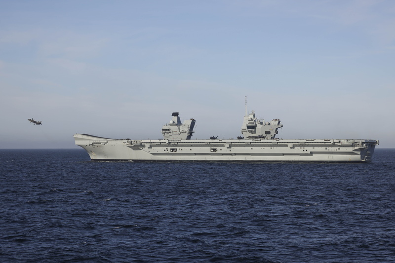 英國航艦打擊群啟程 前進印太促安全穩定