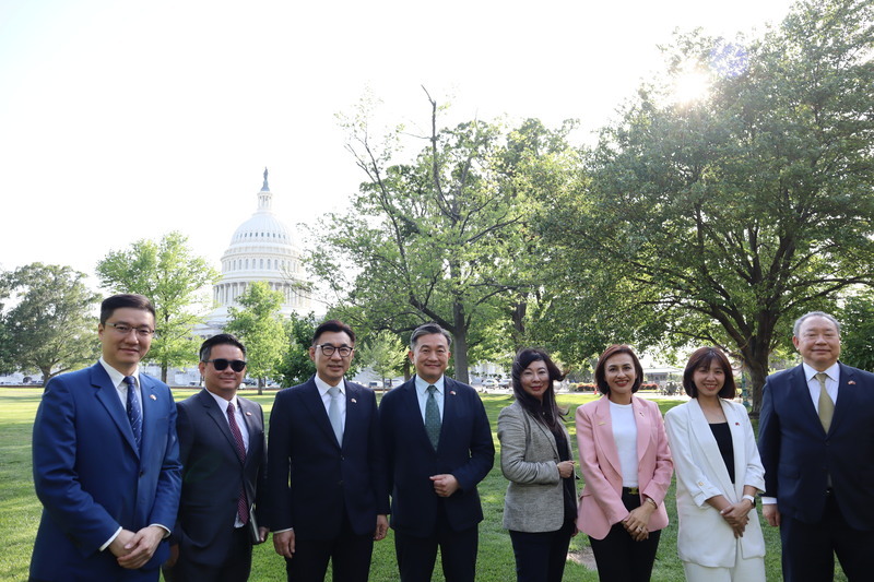 美議員晤台跨黨派立委團 擬訪台了解抗中策略