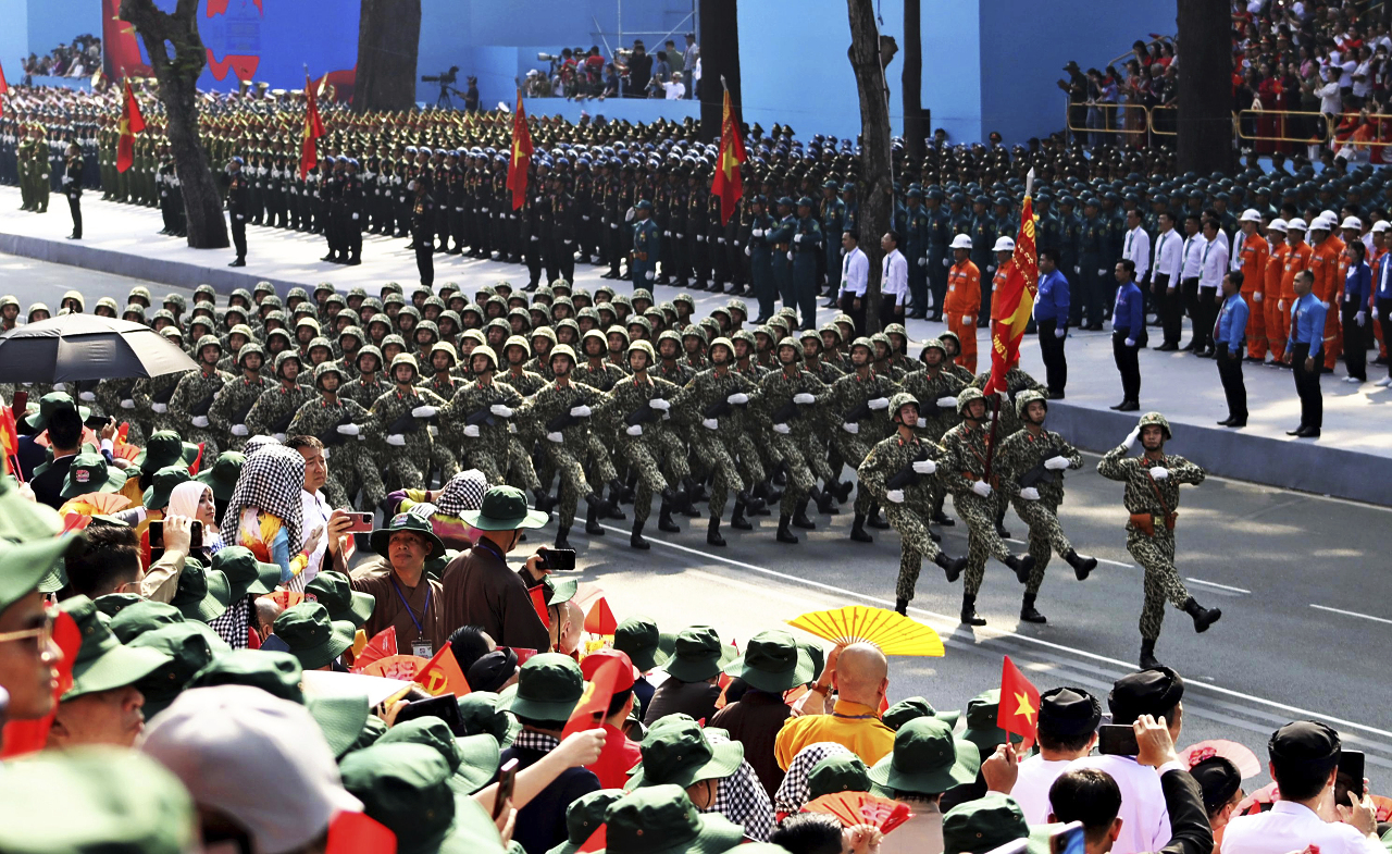 紀念越戰終結50週年 越南大閱兵中國解放軍首度參與