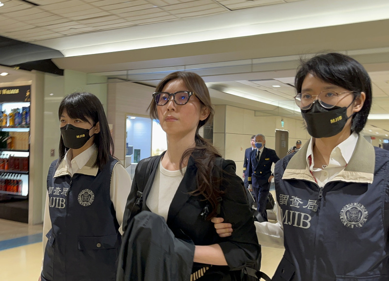 涉詐欺潛逃加拿大 貴婦奈奈抵台押解歸案