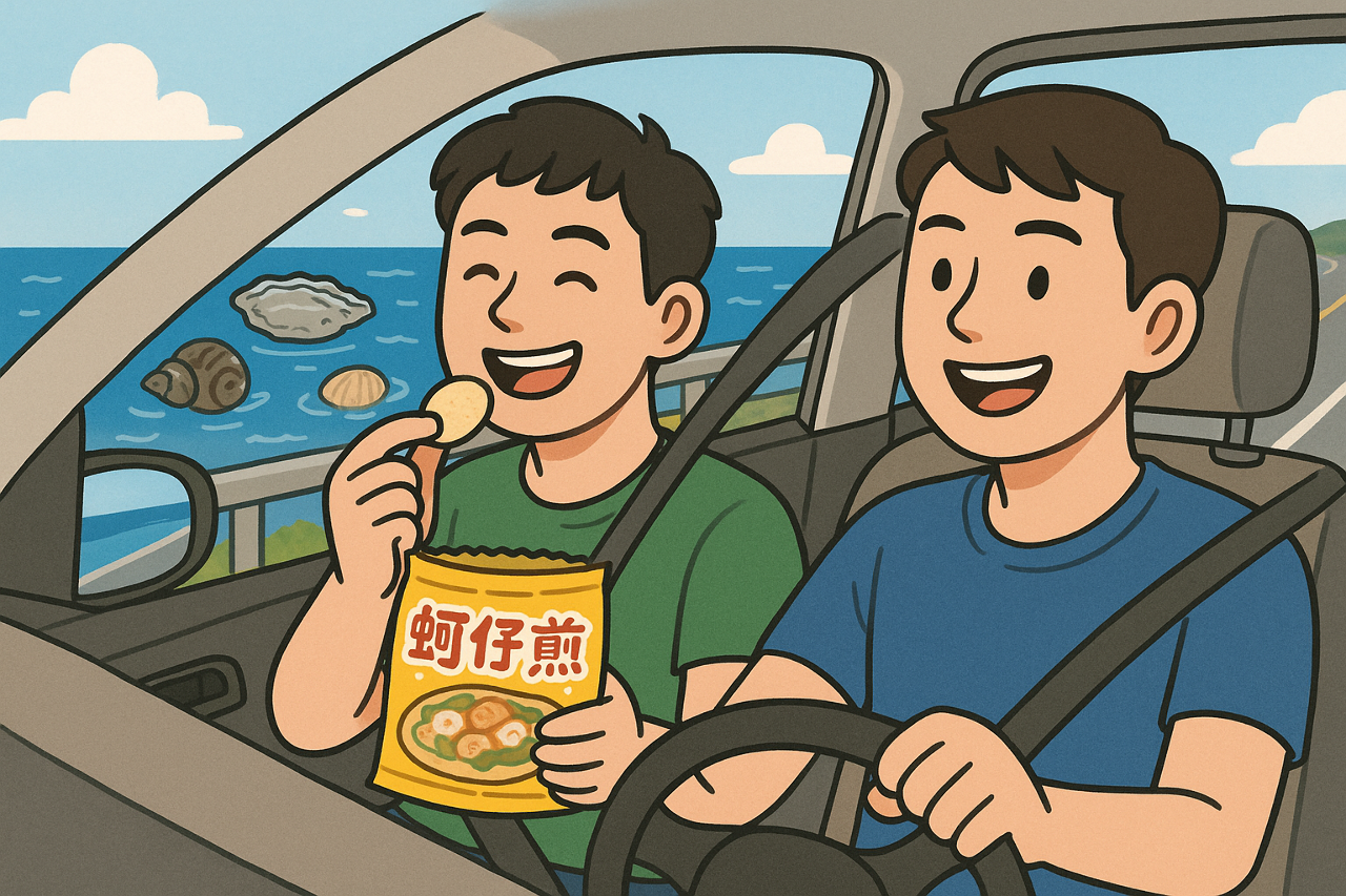 東石、蚵仔煎與海產三姊妹