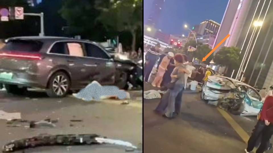 福州市區汽車衝撞 2死多人受傷