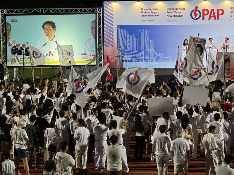 黃循財：人民強力委託 新加坡在動盪世界處更有利位置
