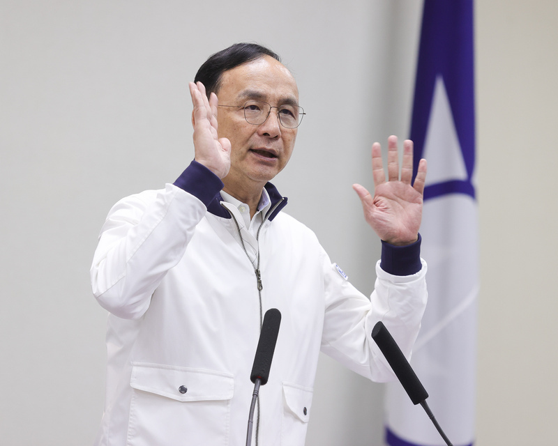 綠籲朱立倫為「納粹說」道歉 朱反指外國政府不應干預各國內政