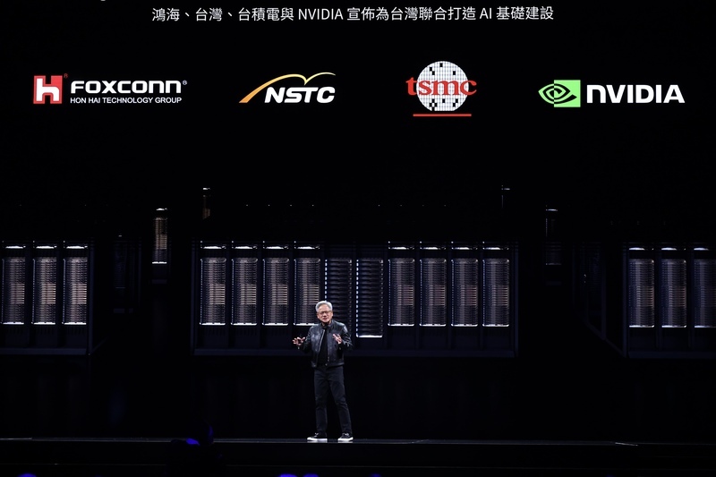 輝達AI超級電腦台廠扮要角 點名鴻海矽品京元電