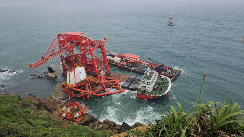 中國「鈺洲啓航輪」擱淺野柳逾半年 陳世凱：8月底前完成移除