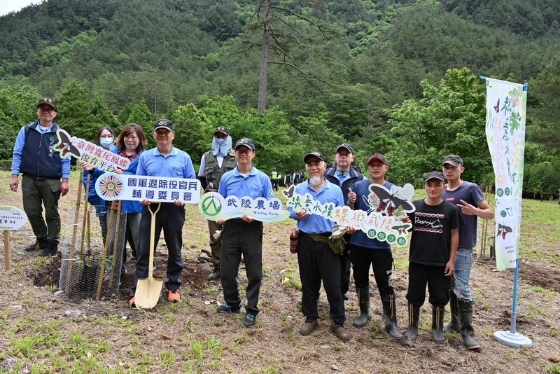 武陵農場植樹營造棲息環境  護瀕危台灣寬尾鳳蝶