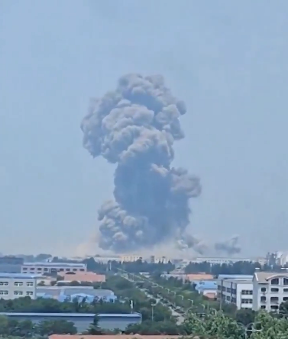 山東化工廠爆炸釀5死19傷 6人下落不明