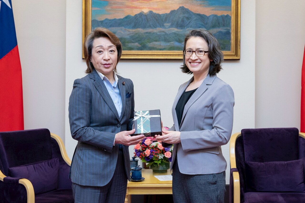 接見日議員橋本聖子 副總統：台日持續深化合作