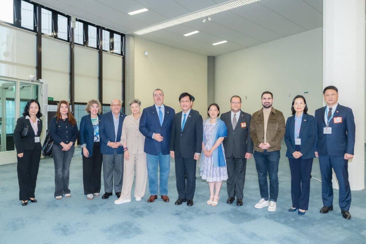 瓜地馬拉總統訪台 將簽半導體產業等意向書