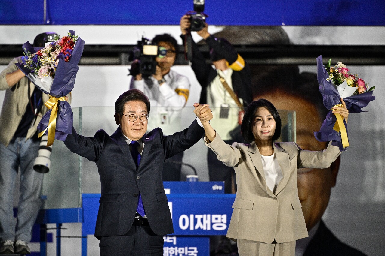李在明確定當選韓國總統 時隔3年政權交替