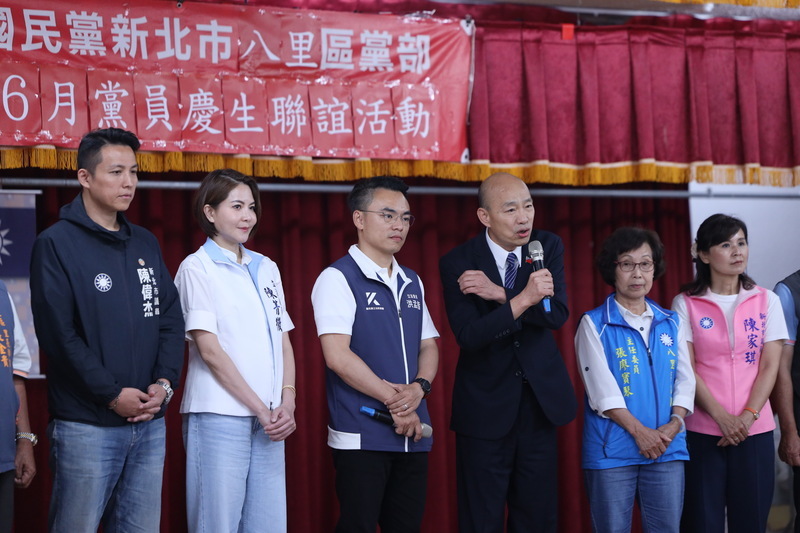 韓國瑜：大罷免若成功 台灣民主一場空