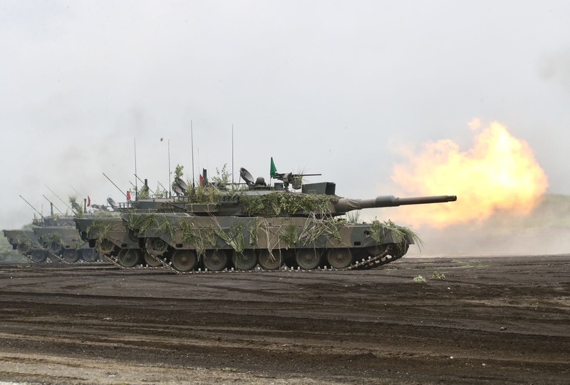 日自衛隊最大型護島演習 使用76噸彈藥耗1.8億元