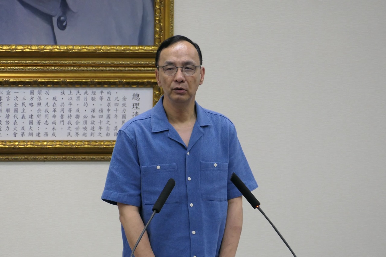 朱立倫宣布展開「愛國者行動」 籲全黨團結反罷免