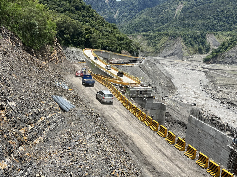 明霸克露橋備災通道開放 &nbsp;桃源區3里恢復聯外交通