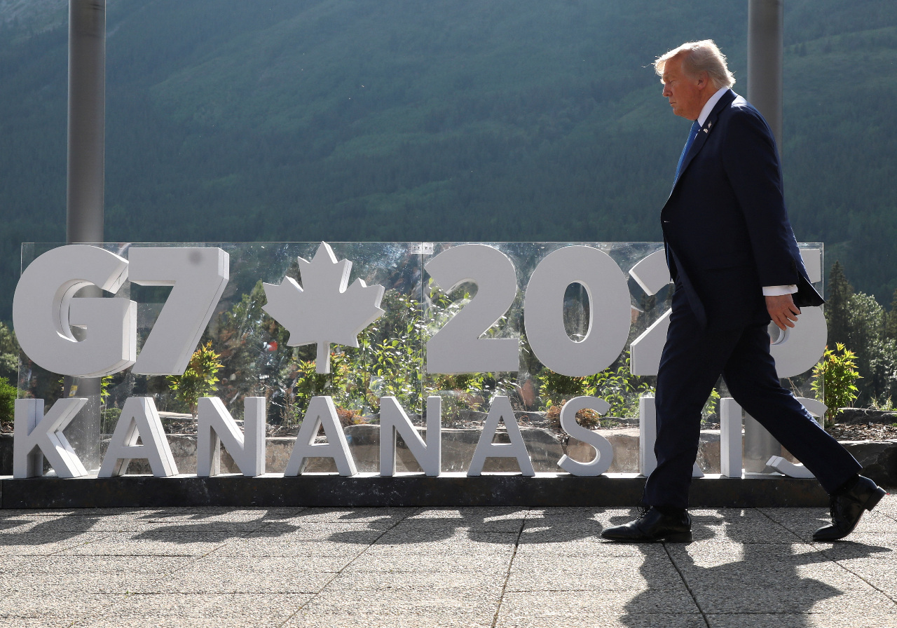 川普：提前離開G7峰會與以伊停火「毫無關係」